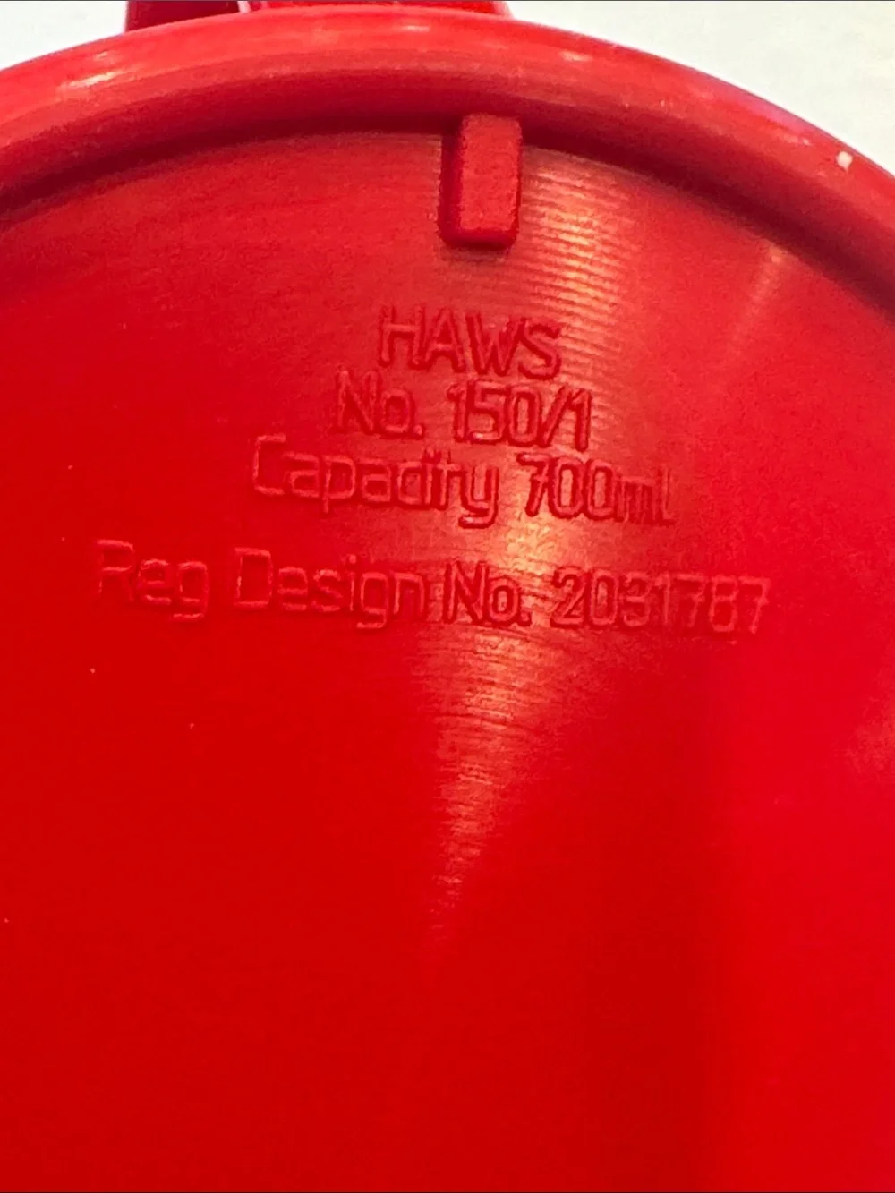 Haws classic red